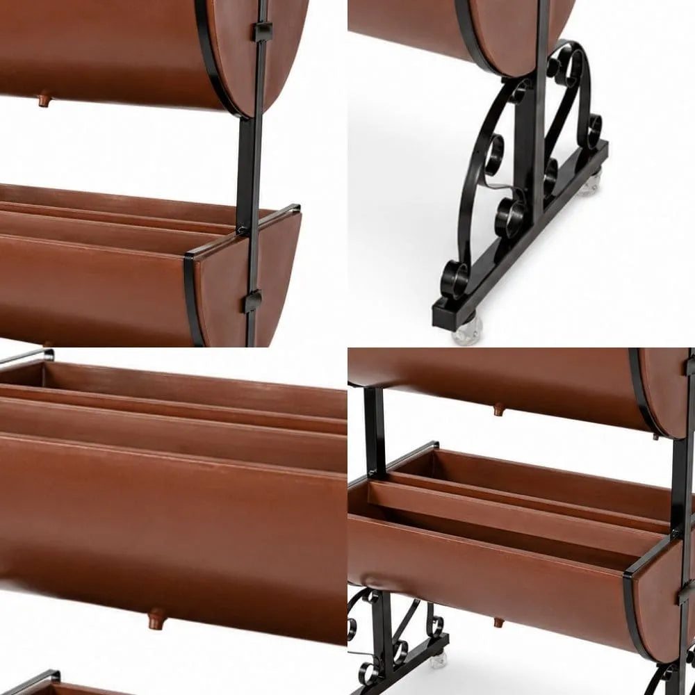 Horta Vertical com 6 Jardineiras