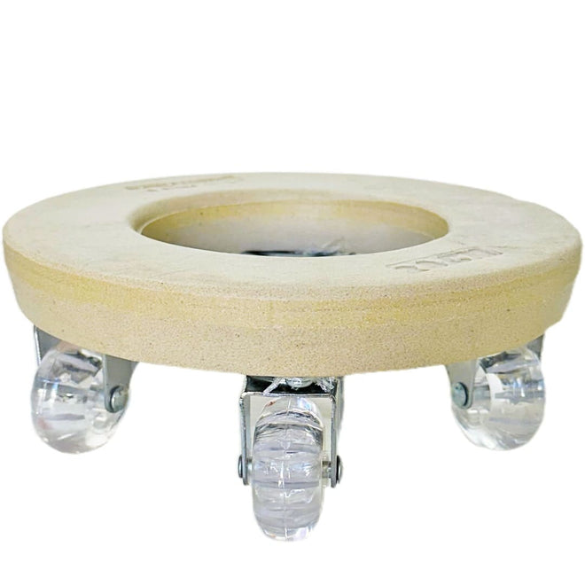 Suporte com Rodas de Silicone para Vasos Redondos