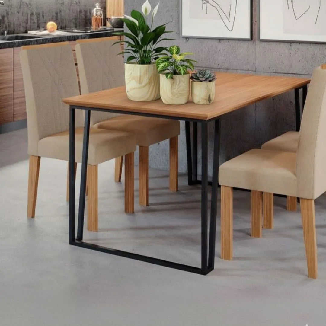 Kit 3 Vasos Linha Genebra em Cerâmica