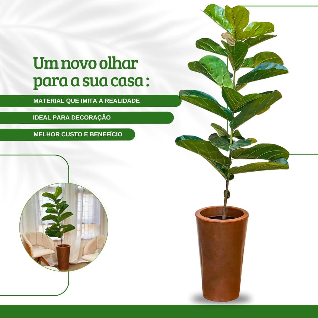 Planta Artificial Ficus Lyrata 1,5m