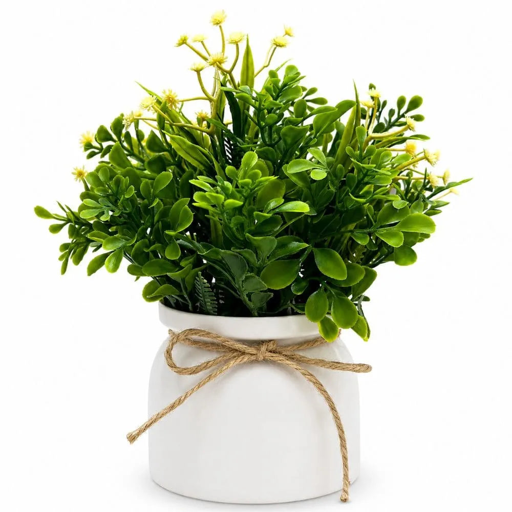 Vaso Decorativo com Flor Artificial