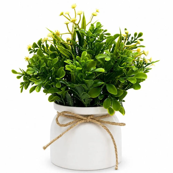 Vaso Decorativo com Flor Artificial