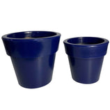 Kit 2 Vasos Atenas em Polietileno com Borda