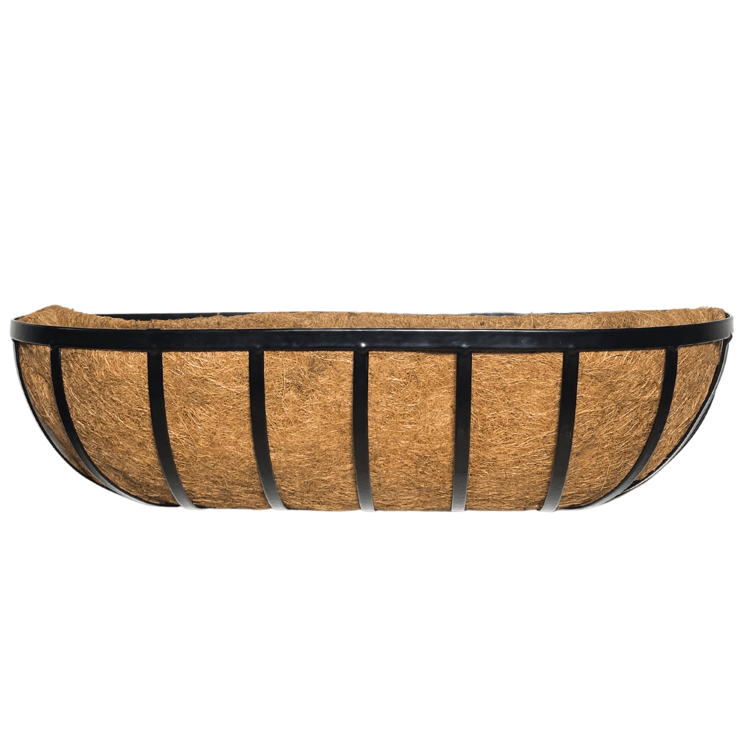 Jardineira de Fibra de Coco com Suporte