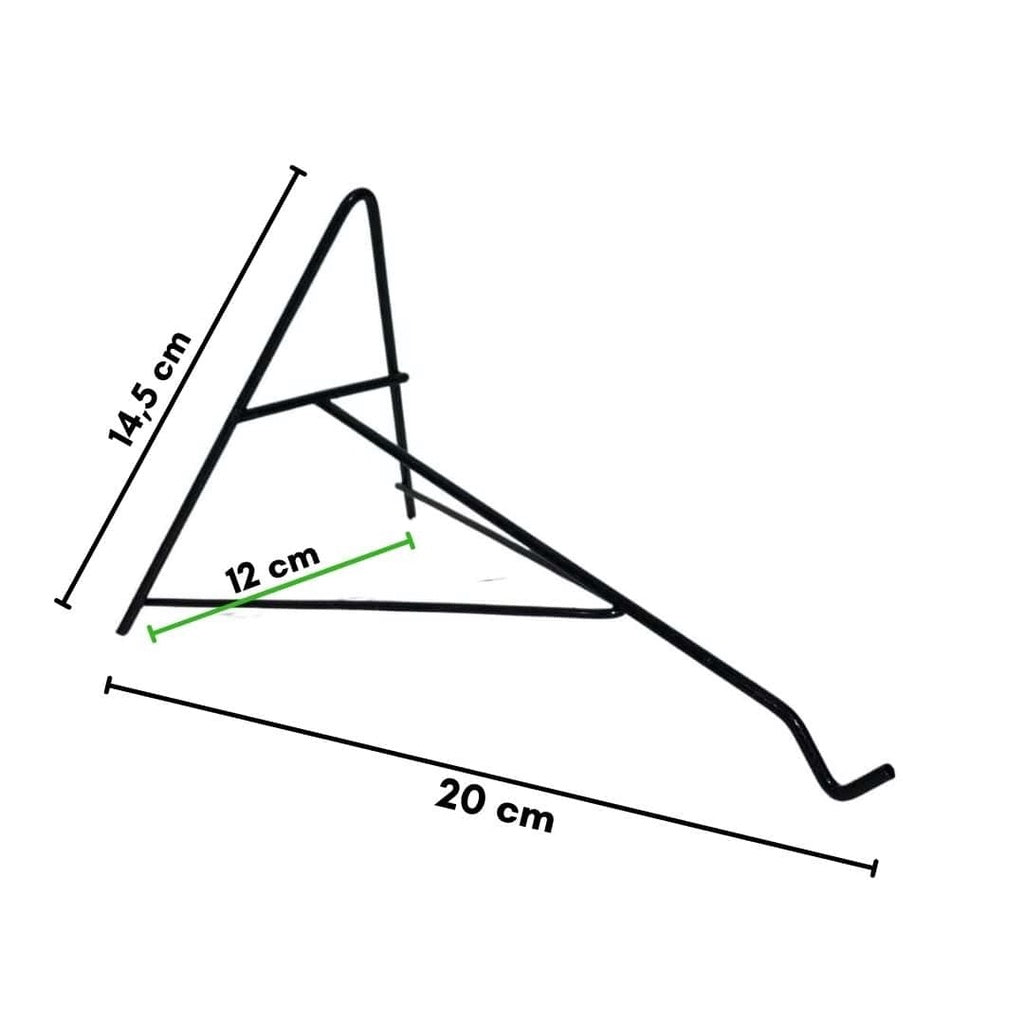 Suporte A de Ferro para Vasos Suspensos 20cm