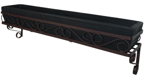 Suporte de Parede Mão Francesa para Jardineiras 100cm