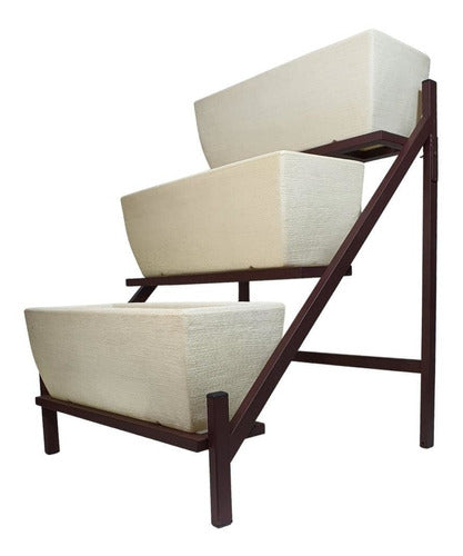 Suporte Escada para Jardineiras de até 60cm