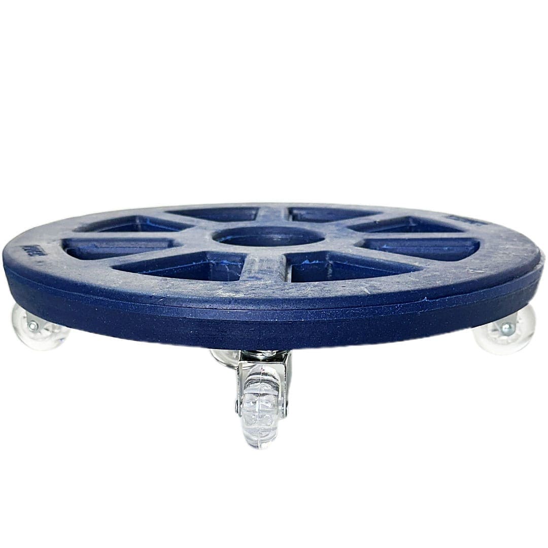 Suporte com Rodas de Silicone para Vasos Redondos