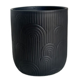 Vaso de Cerâmica Texturizado 13x15cm