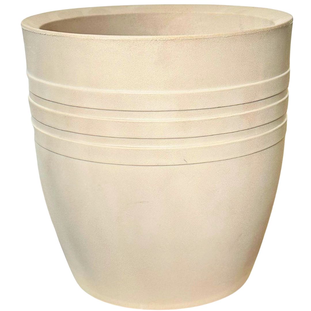 Vaso Mônaco Texturizado em Polietileno