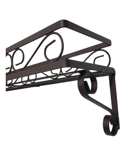 Suporte de Parede Mão Francesa para Jardineiras 100cm