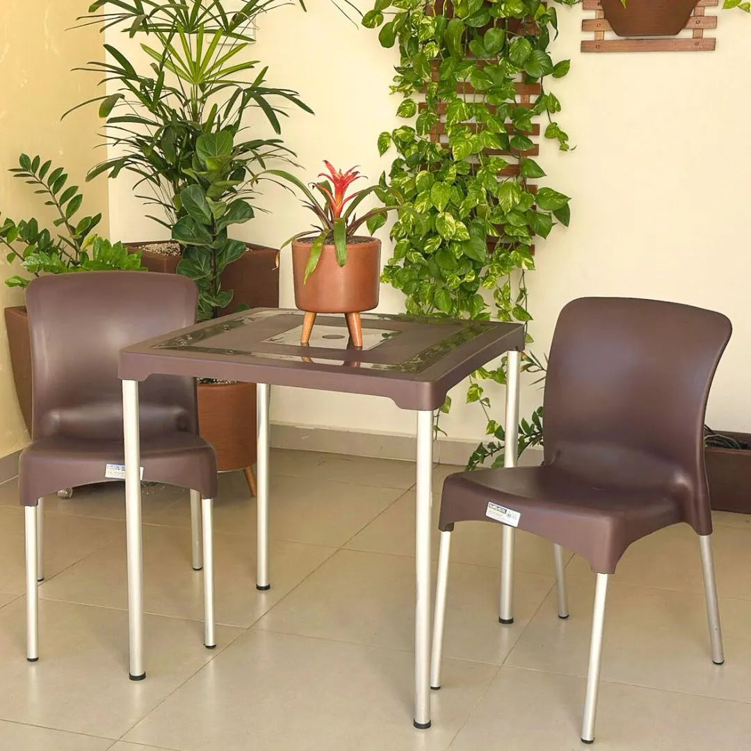 Kit Mesa com 2 Cadeiras - Sec Line da Injeplastec