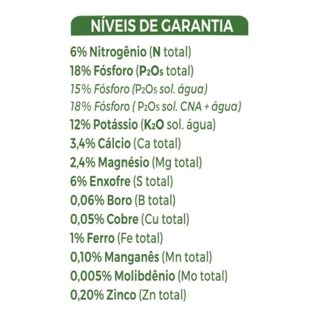 Forth Adubo para Flores 3kg