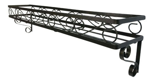 Suporte de Parede Mão Francesa para Jardineiras 100cm