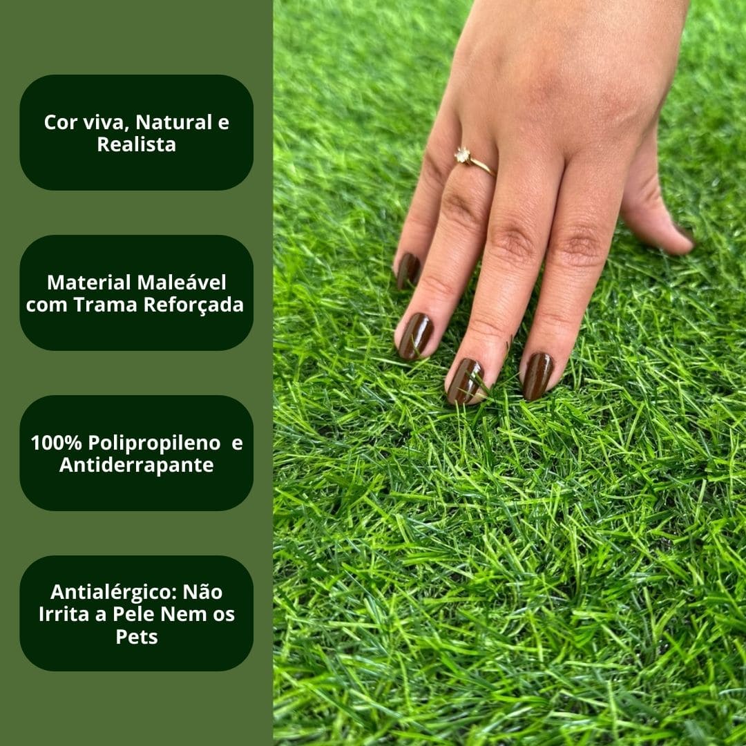 Grama Sintética Artificial 20mm