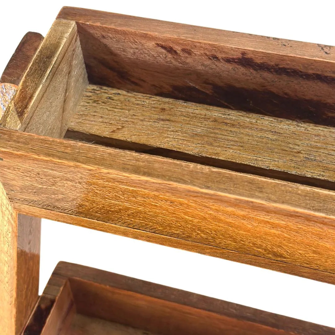 Suporte Vertical para Vasos de Suculenta