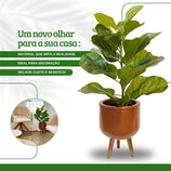 Planta Artificial Ficus Lyrata 80cm