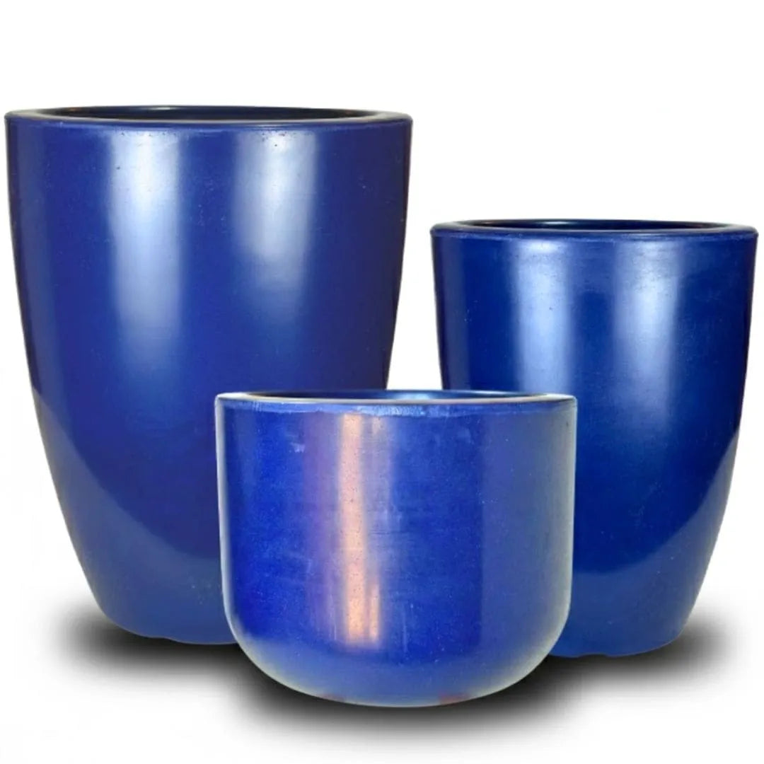 Kit 3 Vasos Polietileno Cone + Bacia