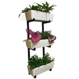 Suporte Jardim Vertical com Jardineira