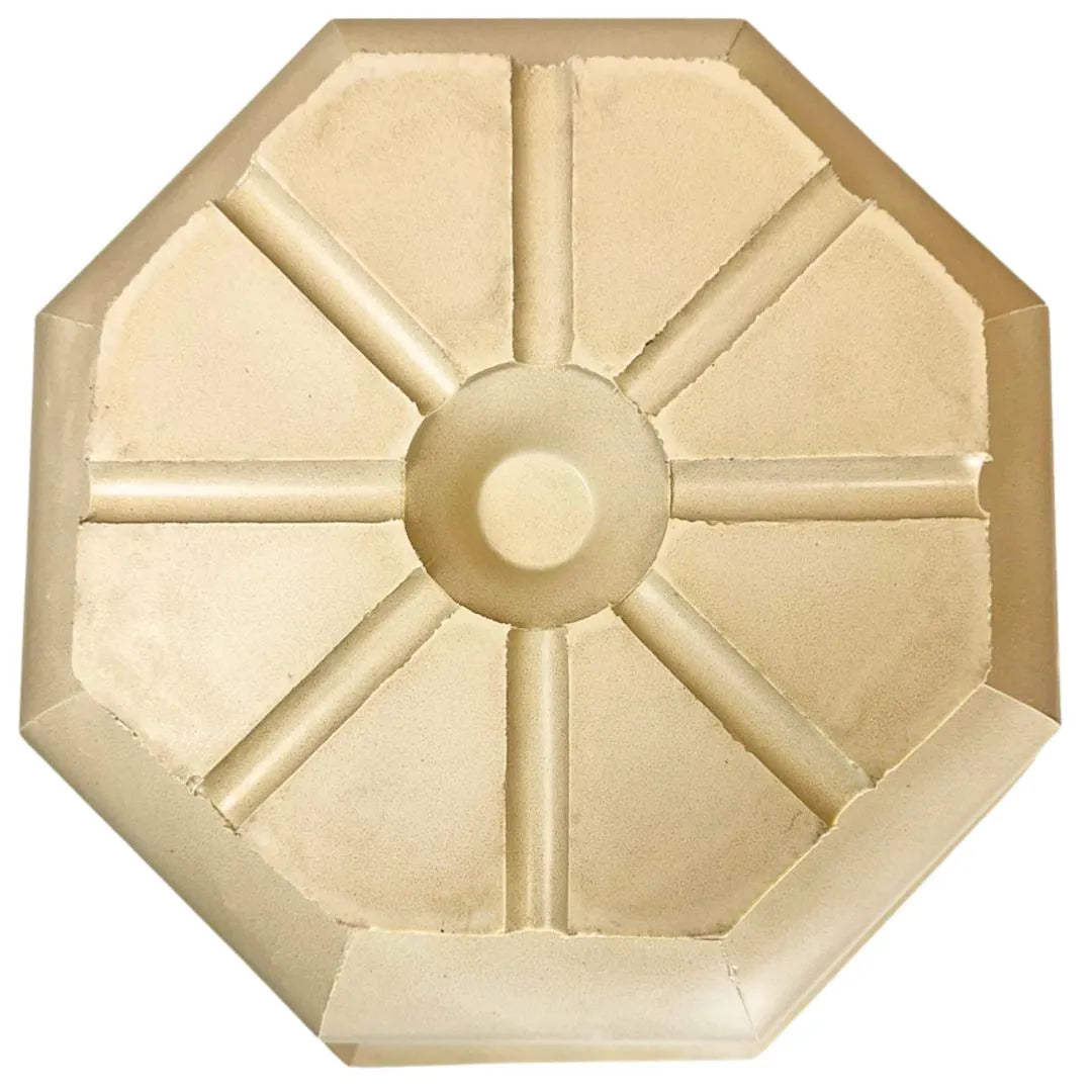 Vaso Oitavado Siena em Polietileno 48cm