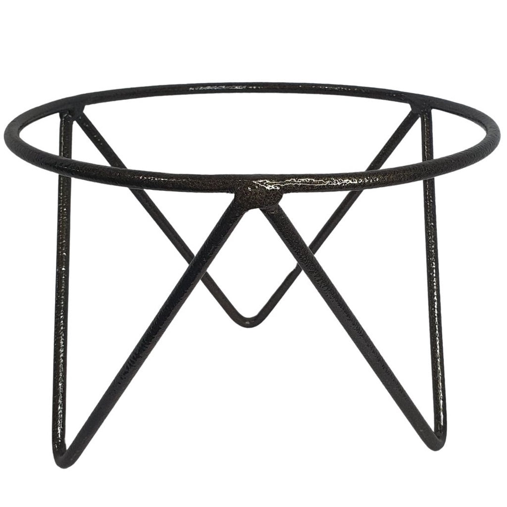 Suporte Tripé Redondo de Ferro 20cm