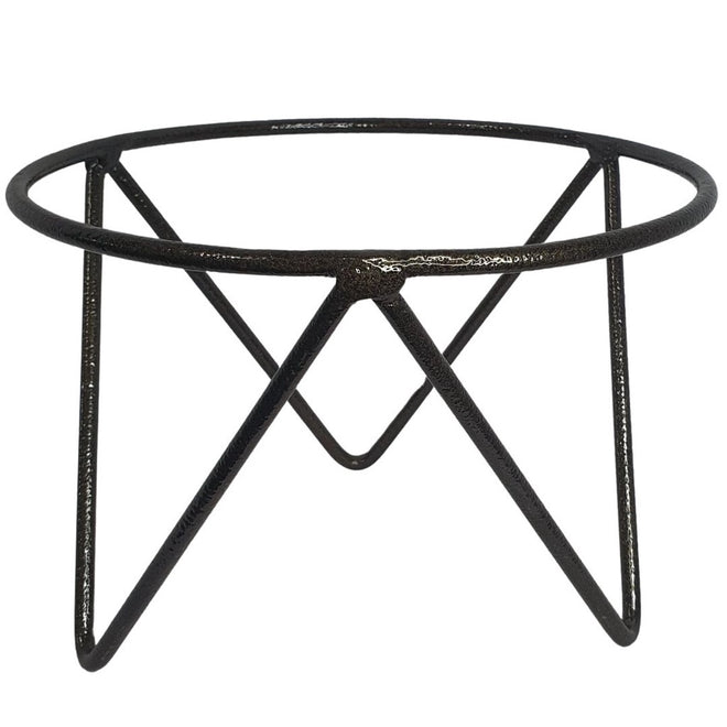 Suporte Tripé Redondo de Ferro 20cm