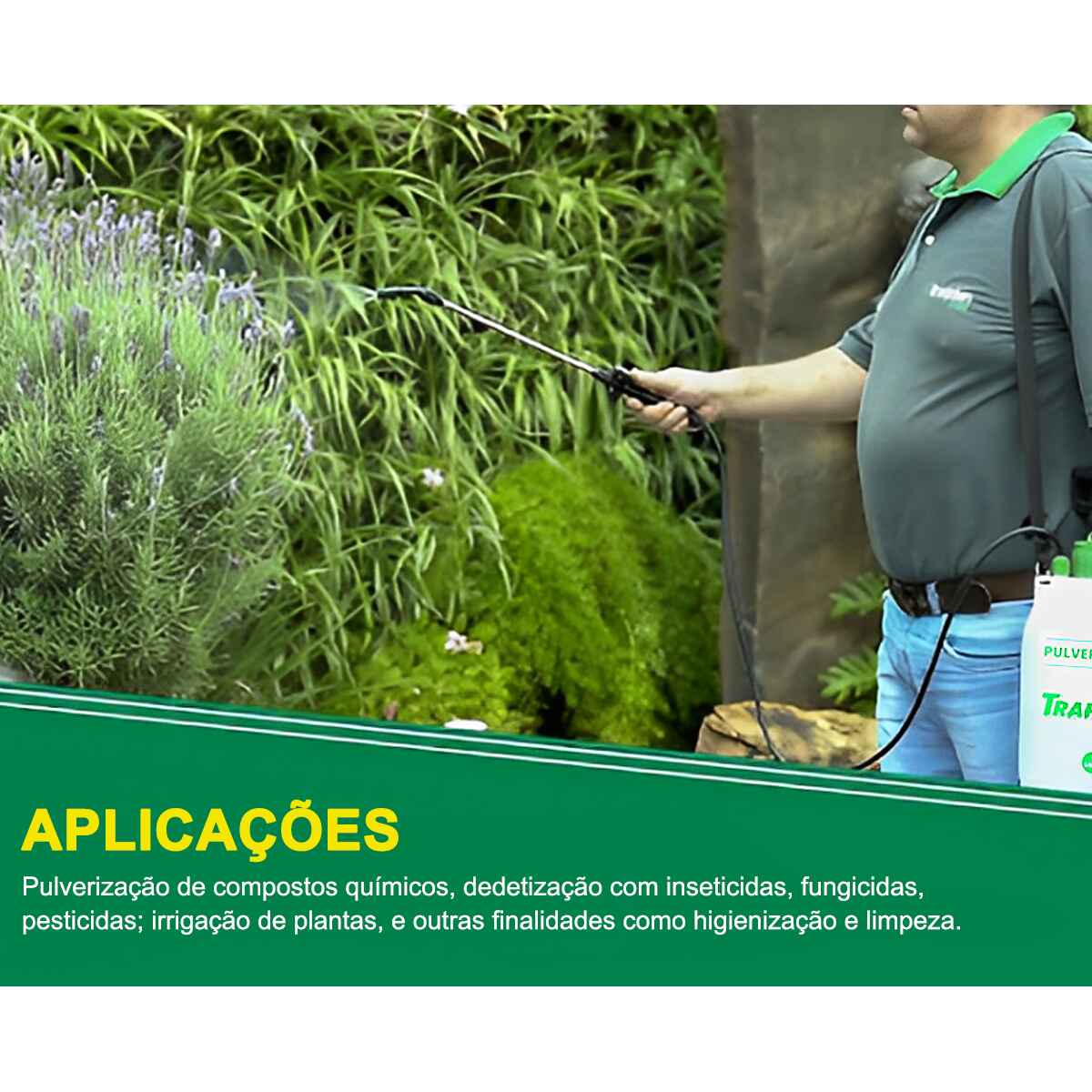 Kit Elimina Mato com Pulverizador Manual