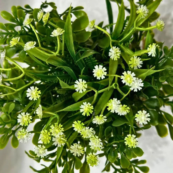 Vaso Decorativo com Flor Artificial