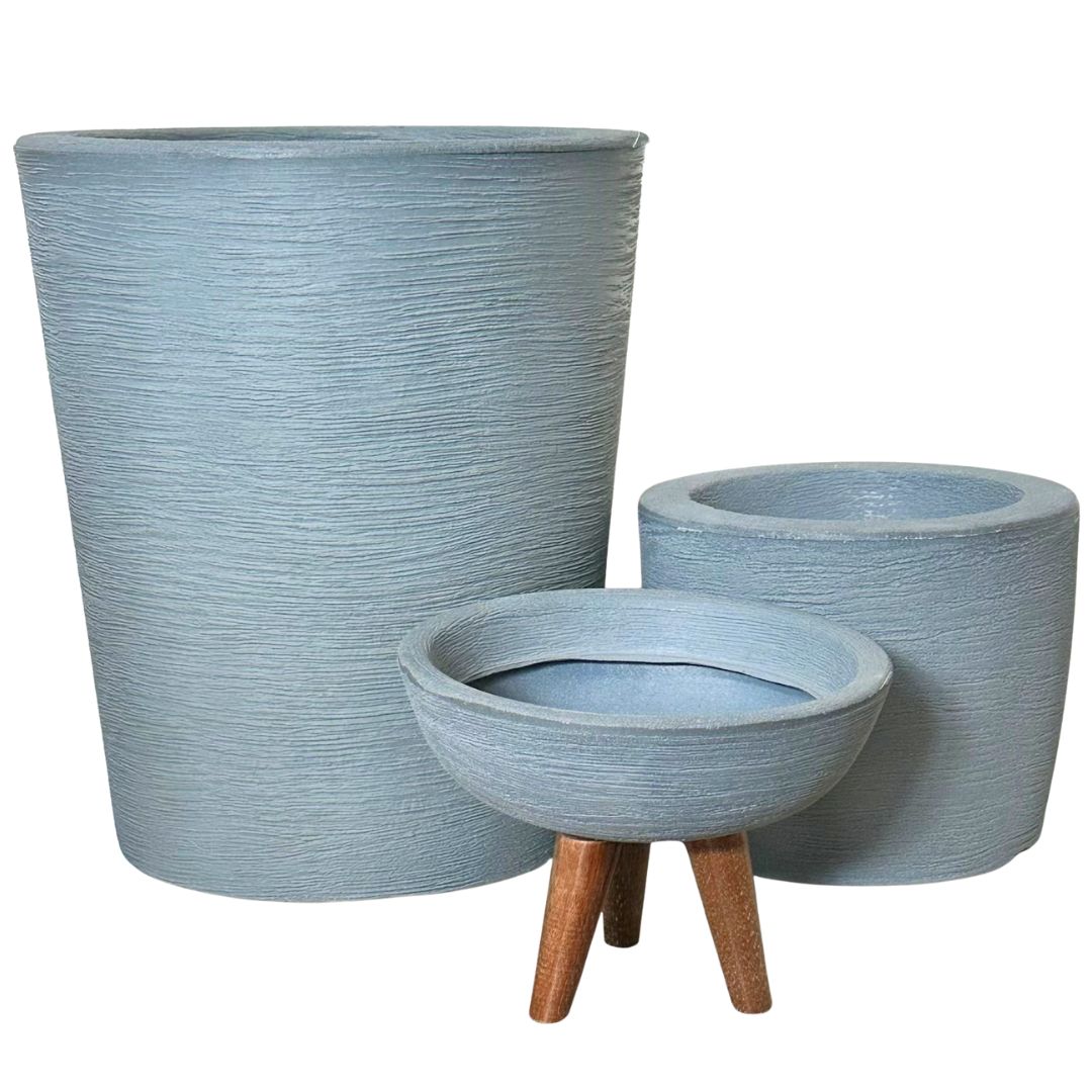 Kit 3 Vasos Decorativos para Pequenos Espaços