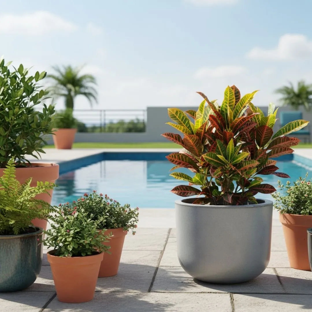 Vaso Doha Médio em Polietileno