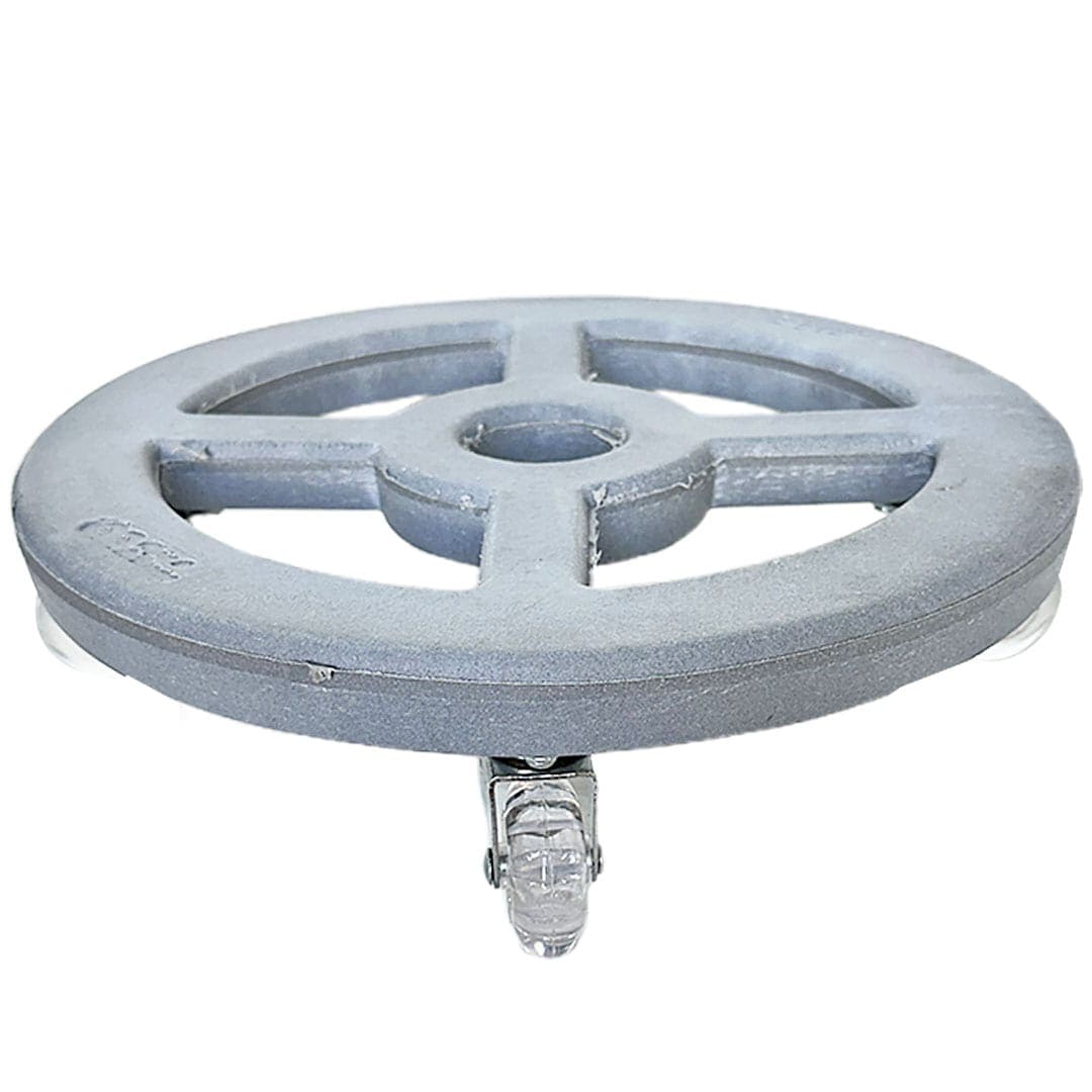 Suporte com Rodas de Silicone para Vasos Redondos