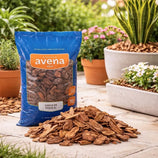 Casca de Pinus Polida Para Jardim e Paisagismo Avena 5L