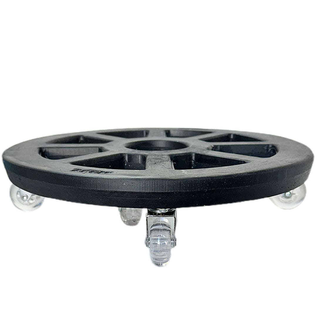 Suporte com Rodas de Silicone para Vasos Redondos