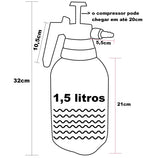 Kit Pulverizador Manual + 2 Herbicidas não-seletivos