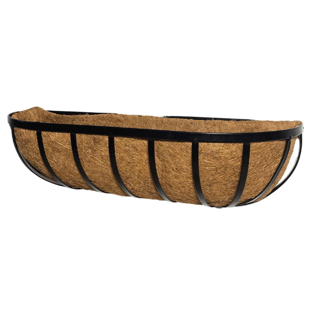 Jardineira de Fibra de Coco com Suporte