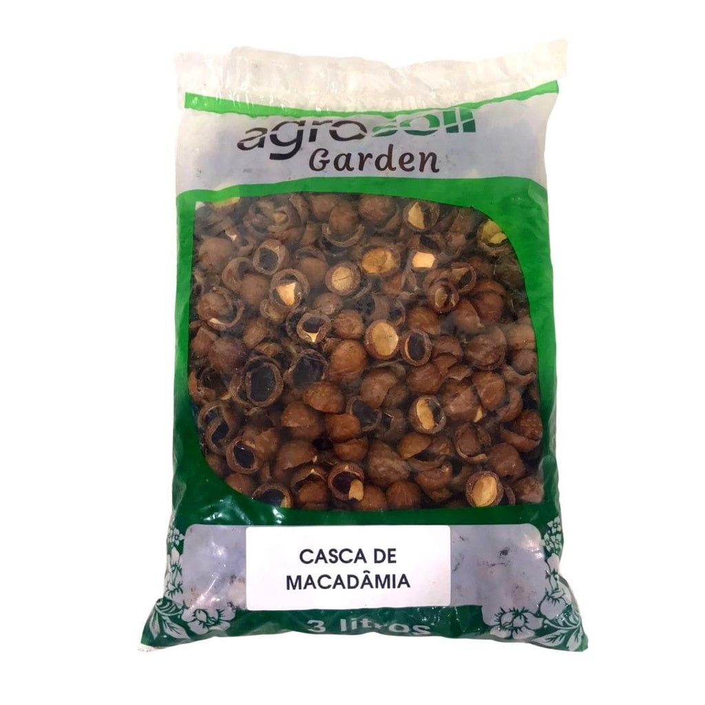 Substrato Casca de Macadâmia 3L