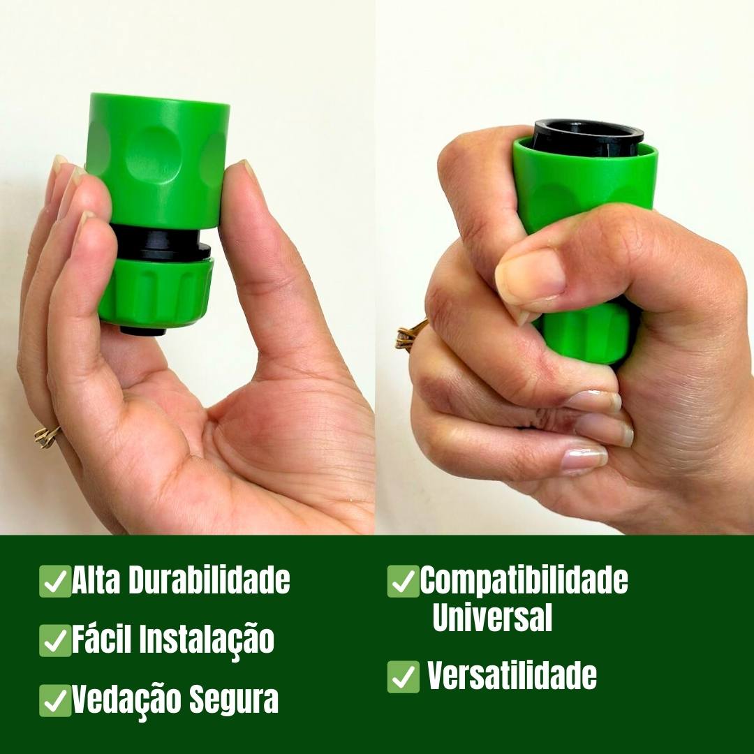 Kit 2 Engates Rápidos com Adaptador para Torneira