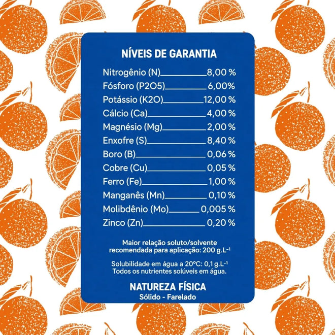 Adubo Para Frutas Fertilizante Avena 400g