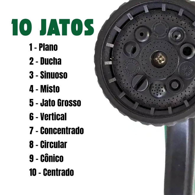 Conjunto Irrigação Hidropistola + Engates