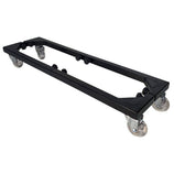Suporte Ajustável com Rodas de Silicone para Jardineiras