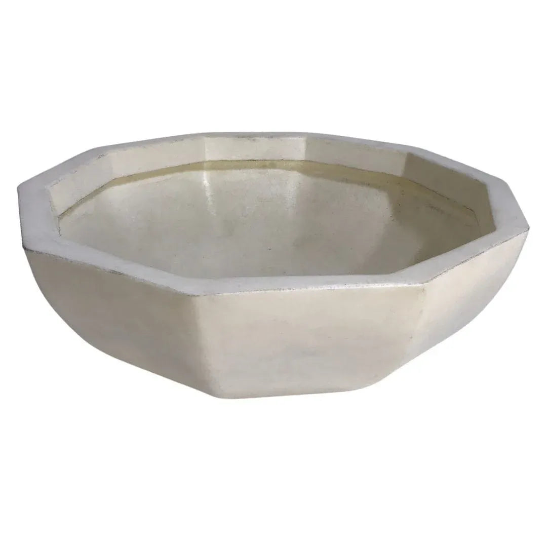 Vaso Bacia Sextavado em Polietileno