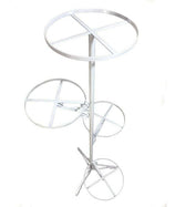 Suporte de Chão em Ferro para 4 Vasos 60x140cm