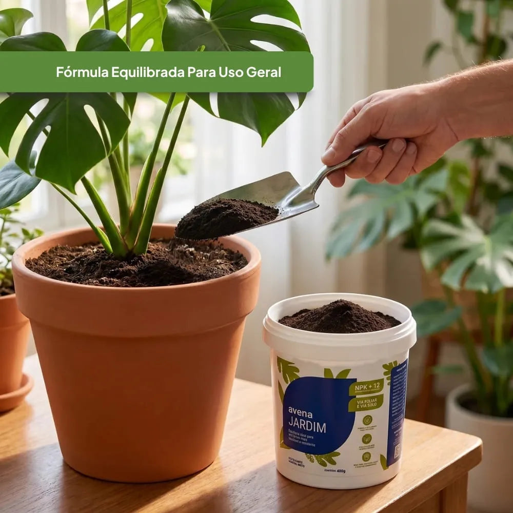 Adubo  Para Plantas Fertilizante Avena Jardim 400g