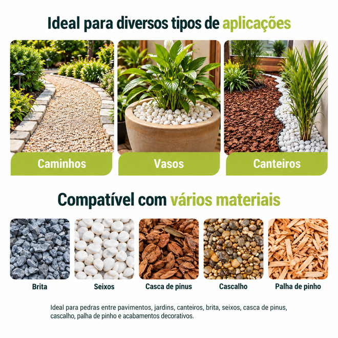 Fixador de Pedras Soltas para Jardim Avena