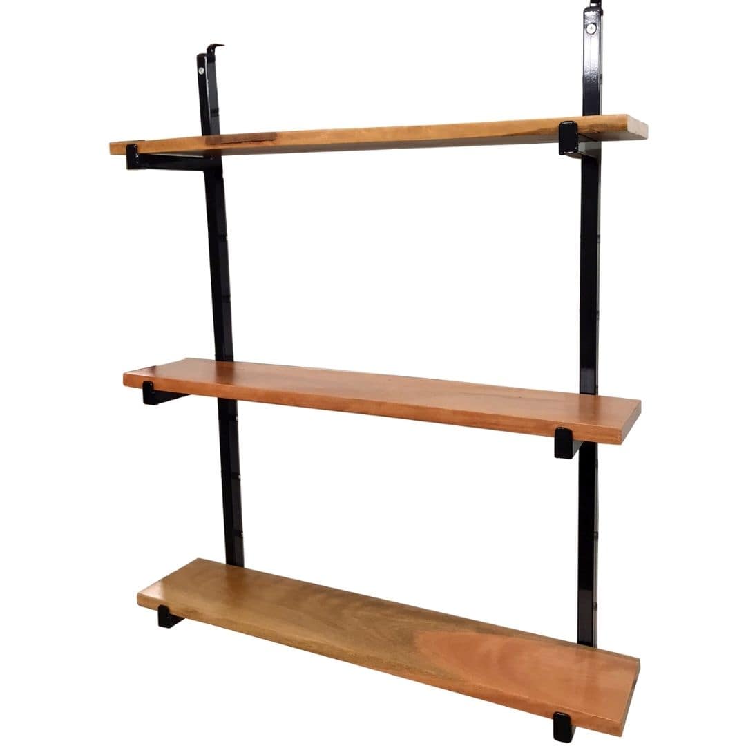 Prateleira Suspensa de Madeira