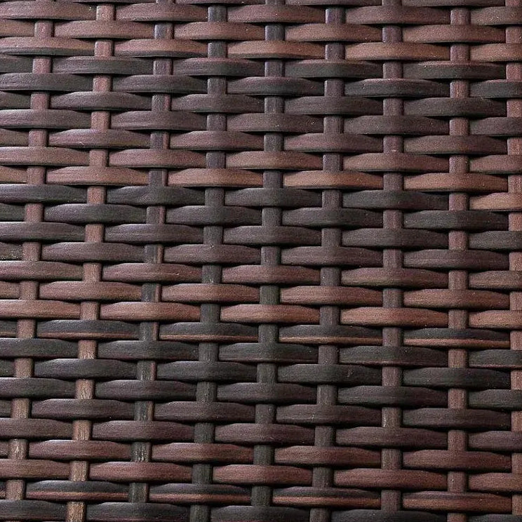 Cadeira Trançada de Fibra Sintética em Junco