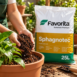 Substrato Turfa e Perlita 50/50 Sphagnotec 25L