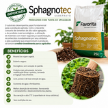 Substrato Turfa e Perlita 50/50 Sphagnotec 25L
