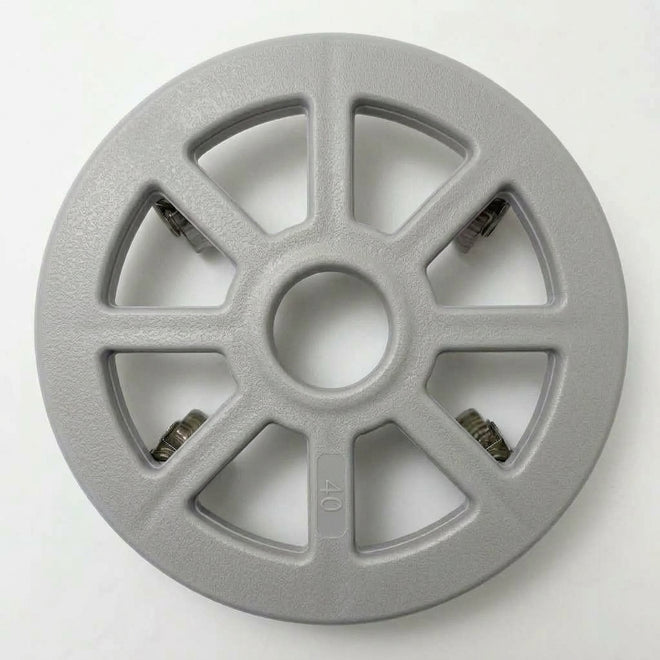 Suporte com Rodas de Silicone para Vasos Redondos