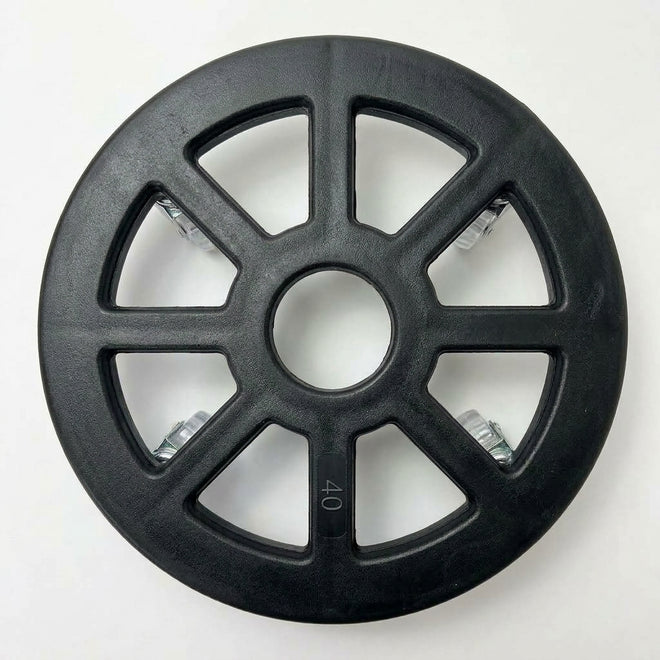 Suporte com Rodas de Silicone para Vasos Redondos